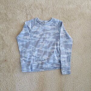 Blue Camo Sweatshirt